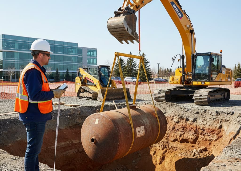 Underground Fuel Tank Removal